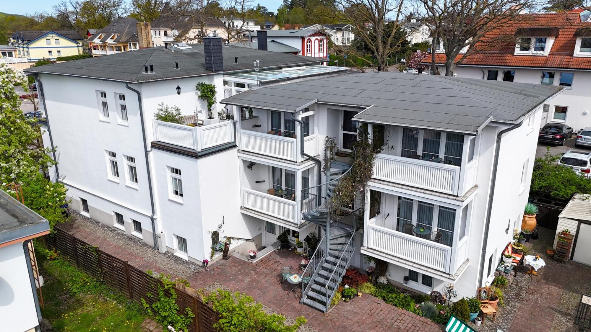 Haus Mozart Fewo Mit Balkon Binz Zewnętrze zdjęcie